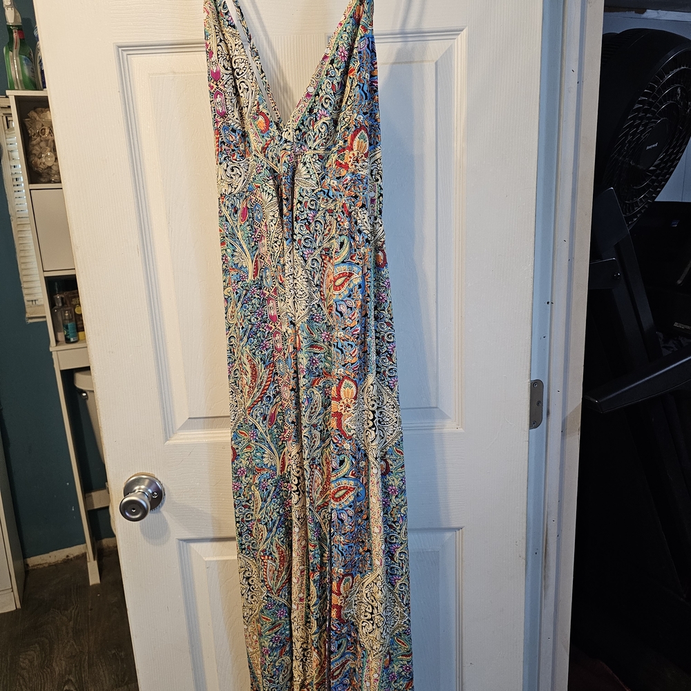 Cupshe Multicolor Paisley Maxi Dress